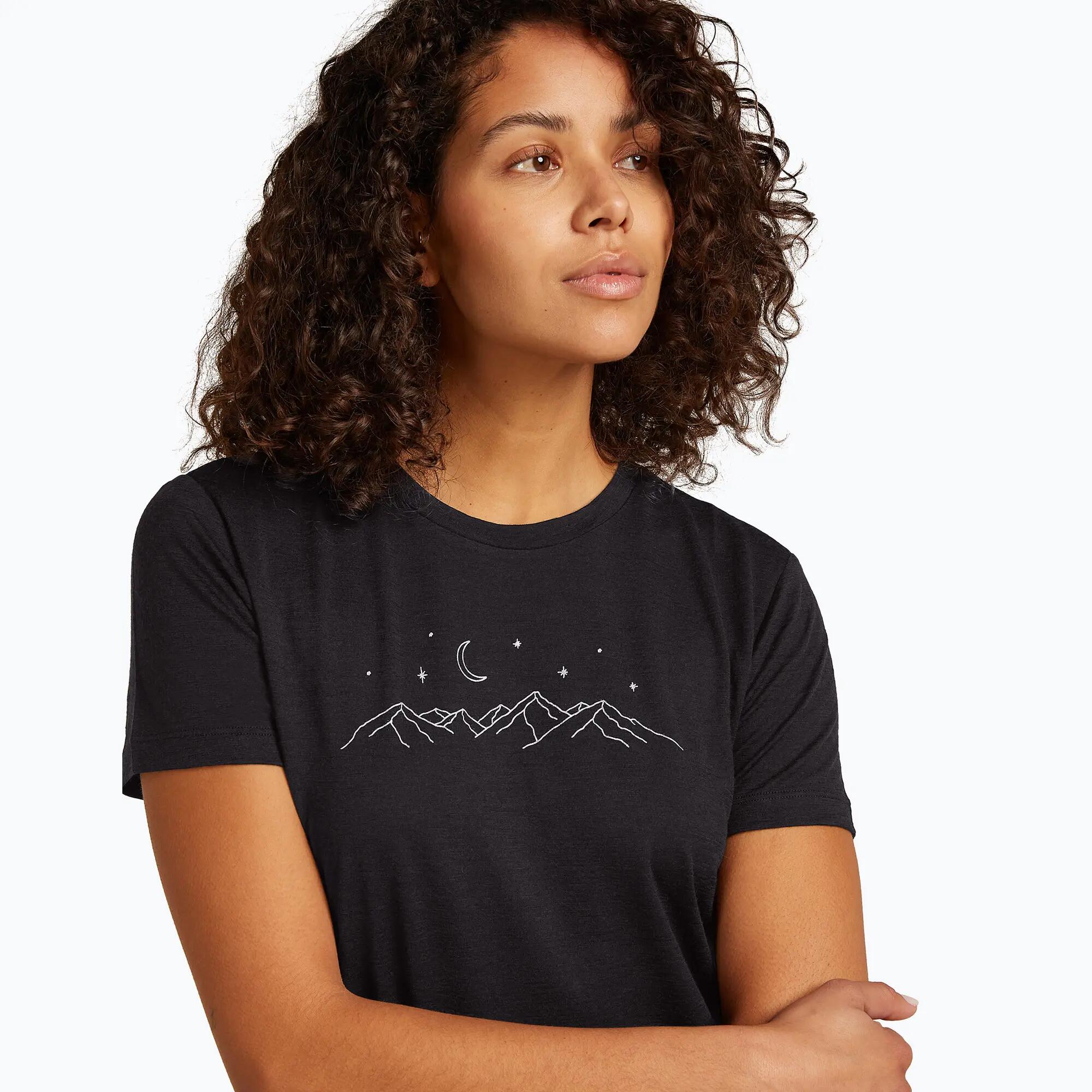 T-shirt de trekking pour femme icebreaker Merino 150 Tech Lite SS Tee Sparkling 4/7