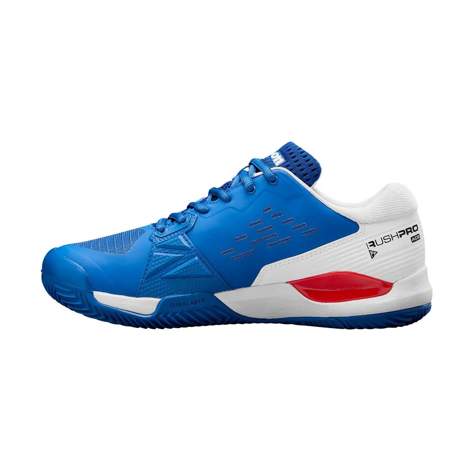 WILSON RUSH PRO ACE CLAY Blue FW25 (Zapatillas) 3/7