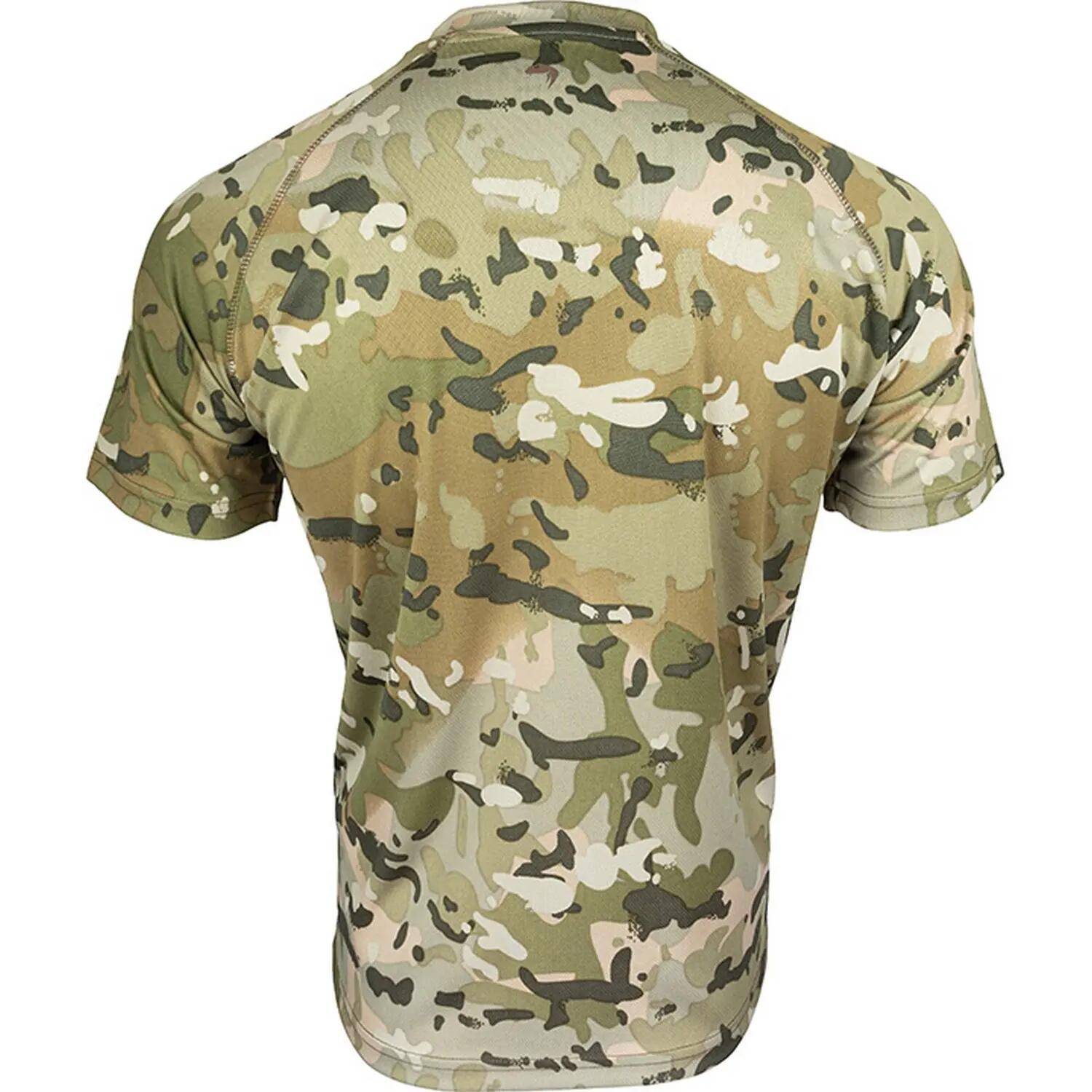 "Tactical" TShirt für , Netzmaterial Herren Schwarz Tarnung 2/4