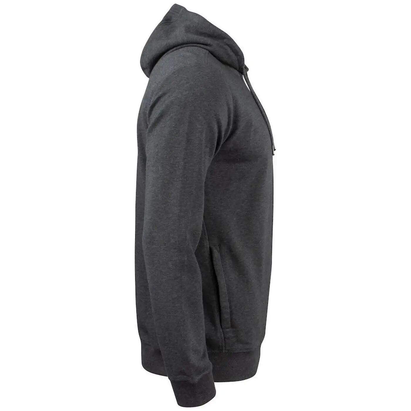 Sweat À Capuche PREMIUM Homme (Anthracite Chiné) 4/4