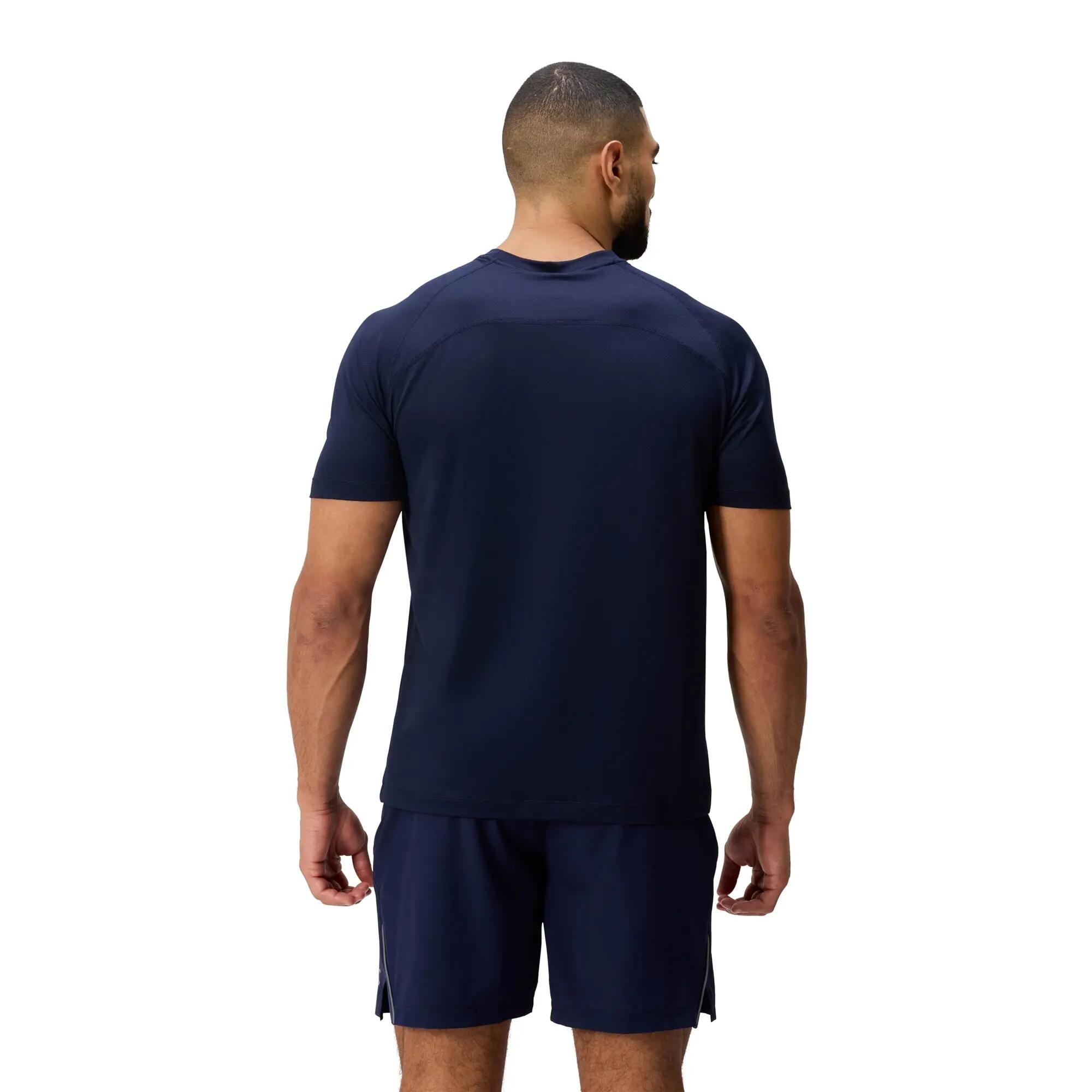 Mens Tempo Training TShirt (Navy) 2/4