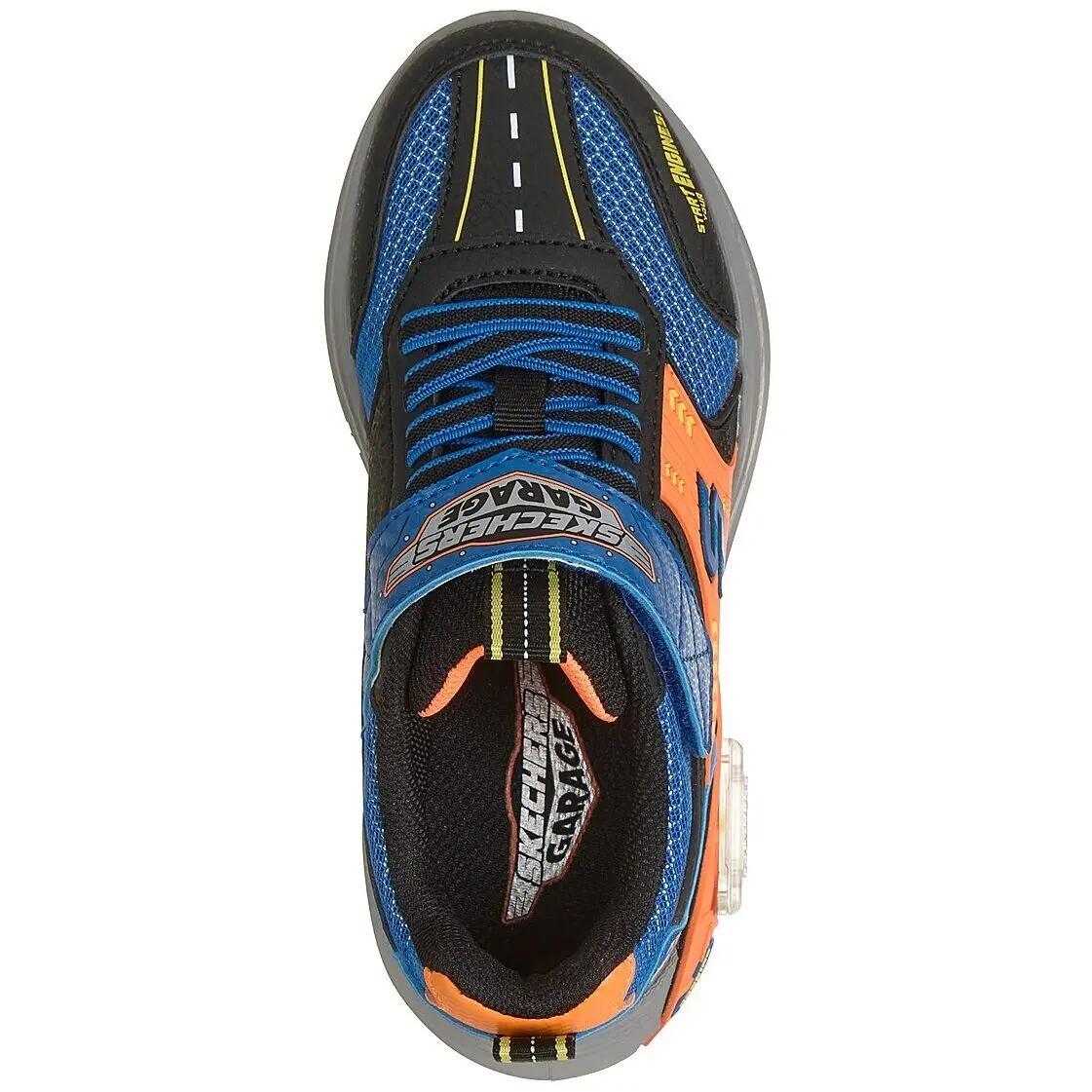 Baskets Skechers Garage, Bleu, Enfants 2/5