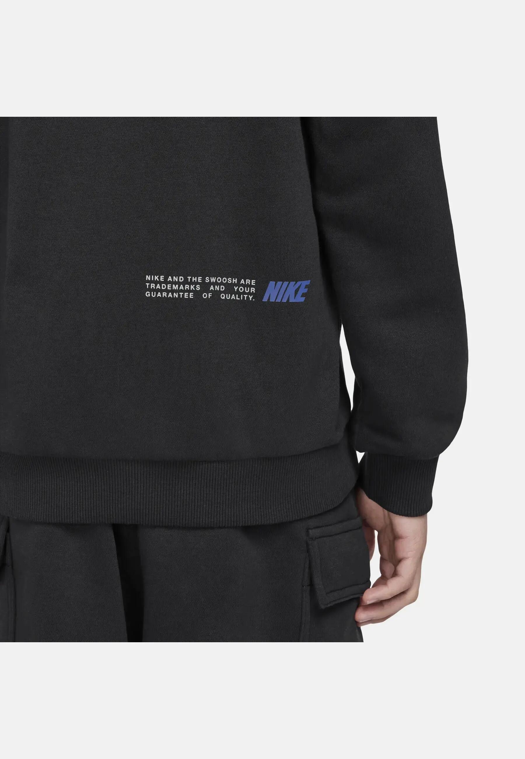 Sudaderas jerseys polares para Niño Nike Club fleece Negro 4/4
