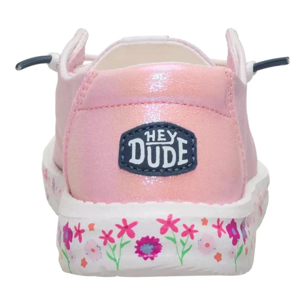 HeyDude Dziewczęce Mokasyny Wendy Y Shimmer Floral 4/6