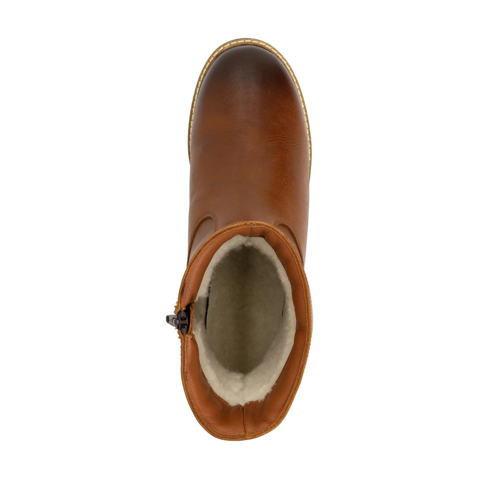 Travelin Odegard Herren – Winterstiefel – mit Wolle gefüttert – Cognac 5/6