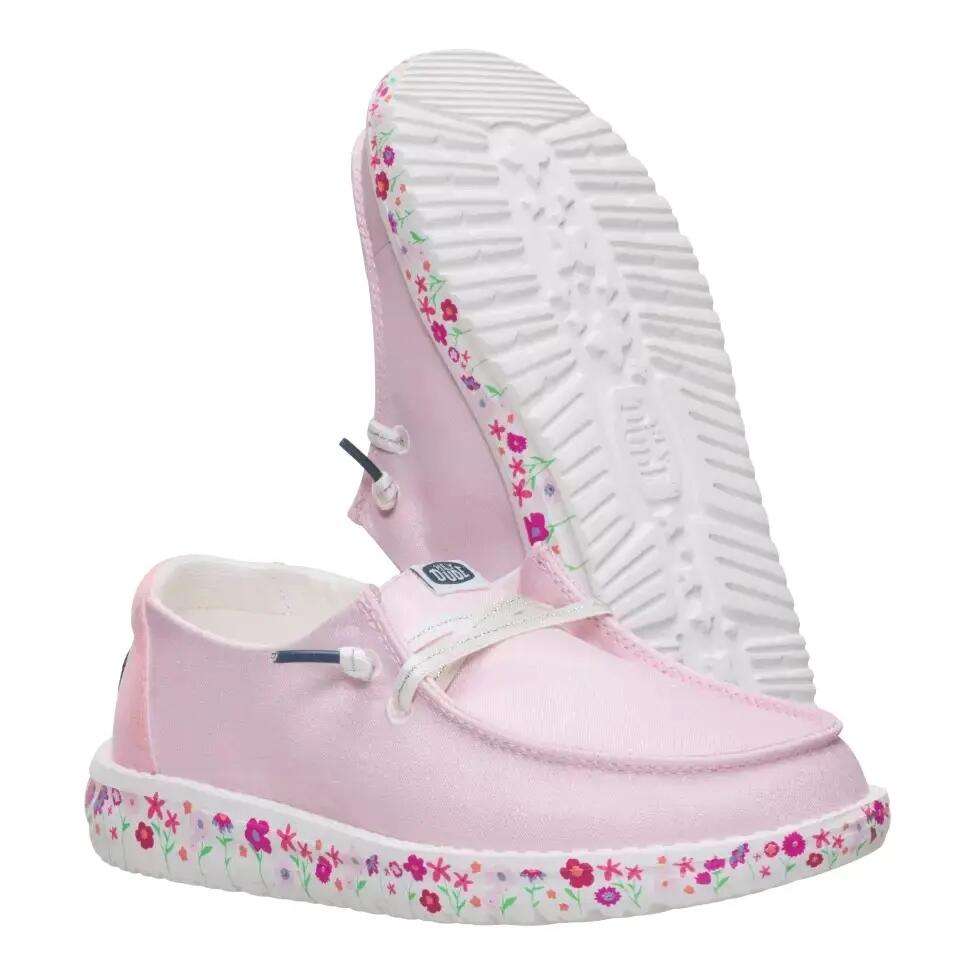 HeyDude Dziewczęce Mokasyny Wendy Y Shimmer Floral 2/6