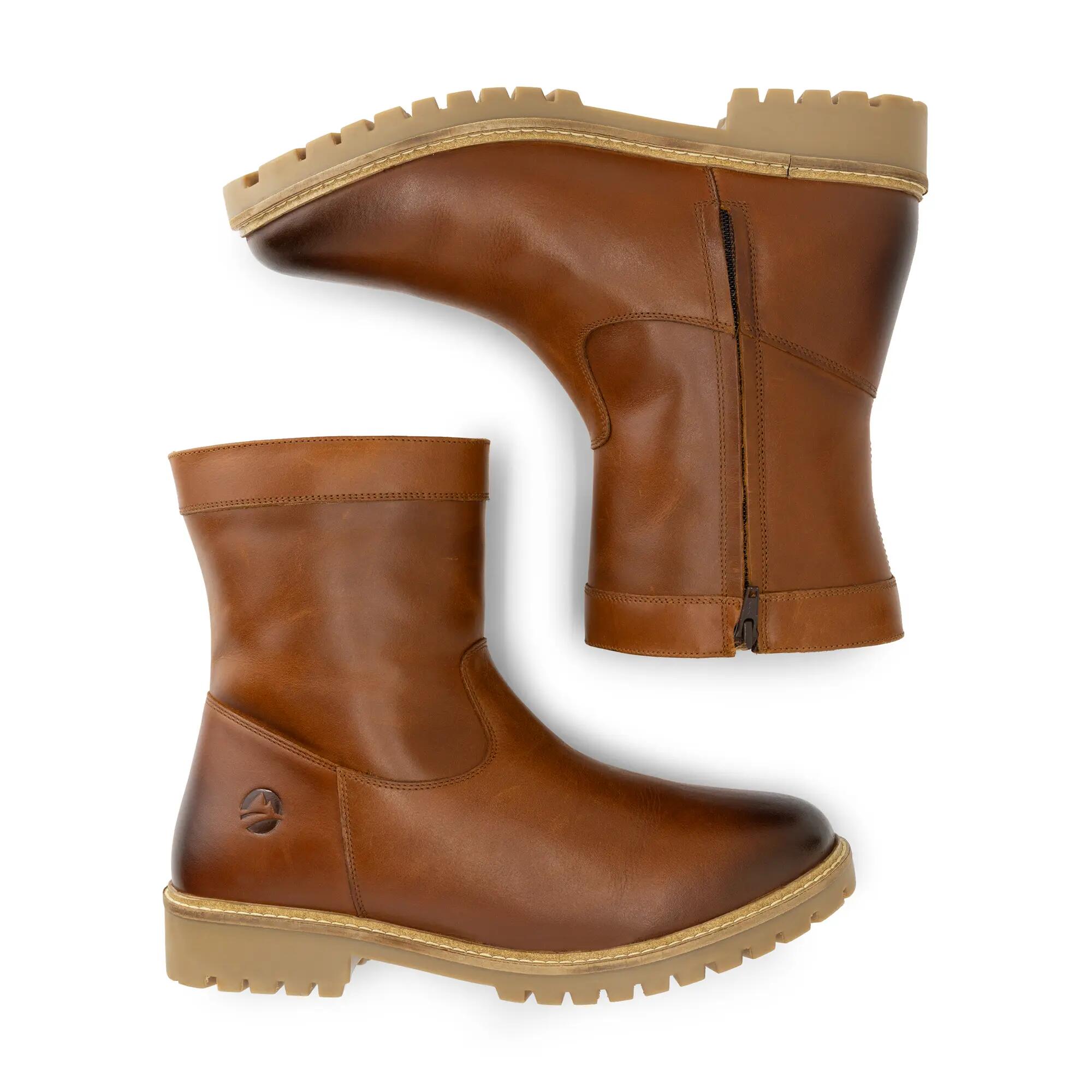 Travelin Odegard Herren – Winterstiefel – mit Wolle gefüttert – Cognac 4/6