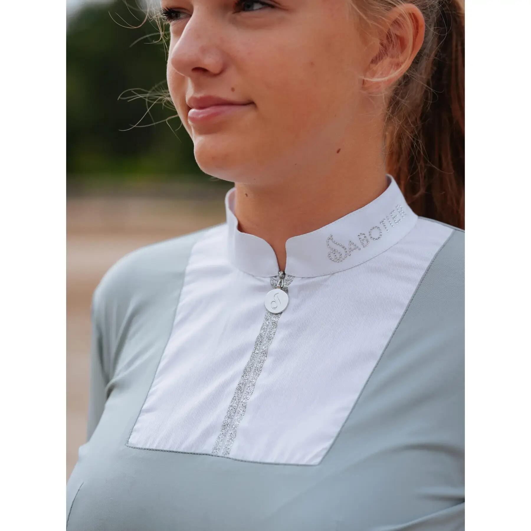 Polo de concours manches longues femme Le Sabotier Ysance 5/7