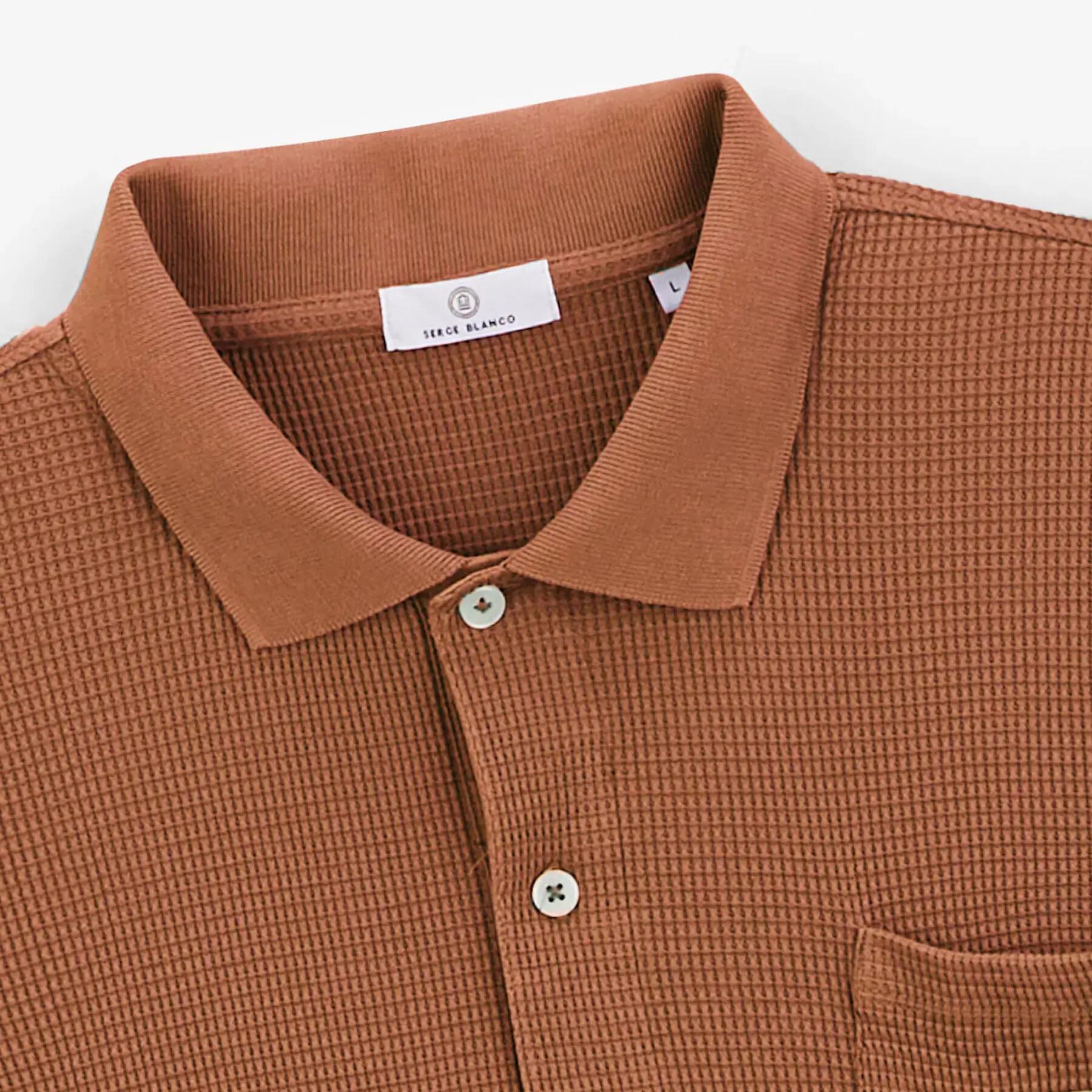 Polo Serge Blanco Logan 3/4