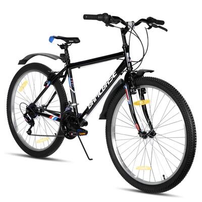 Jongeren volwassenen mountainbike 24/26 inch 18v stalen frame v-brakes