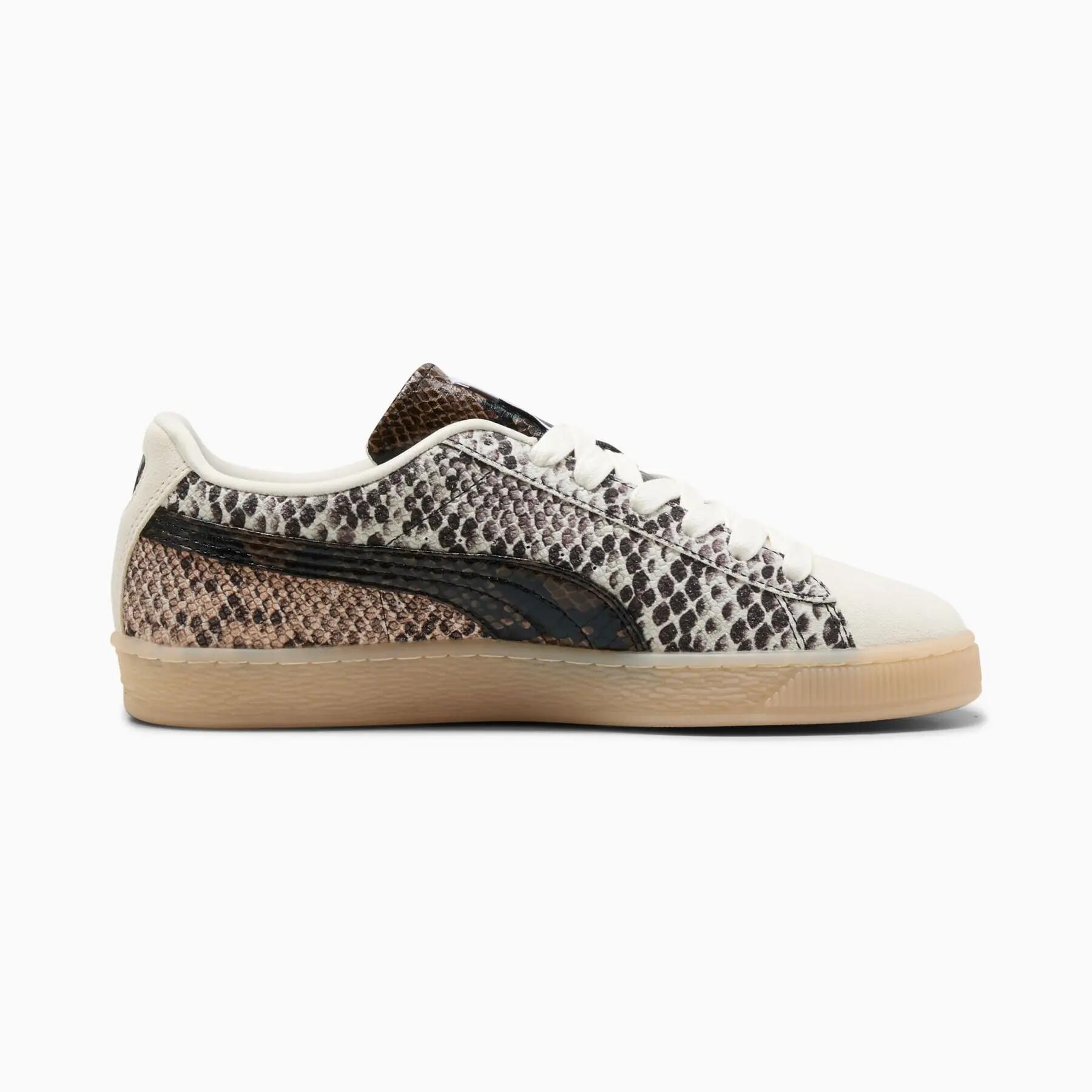 Tênis esportivo feminino Puma SUEDE SNAKE 4/7