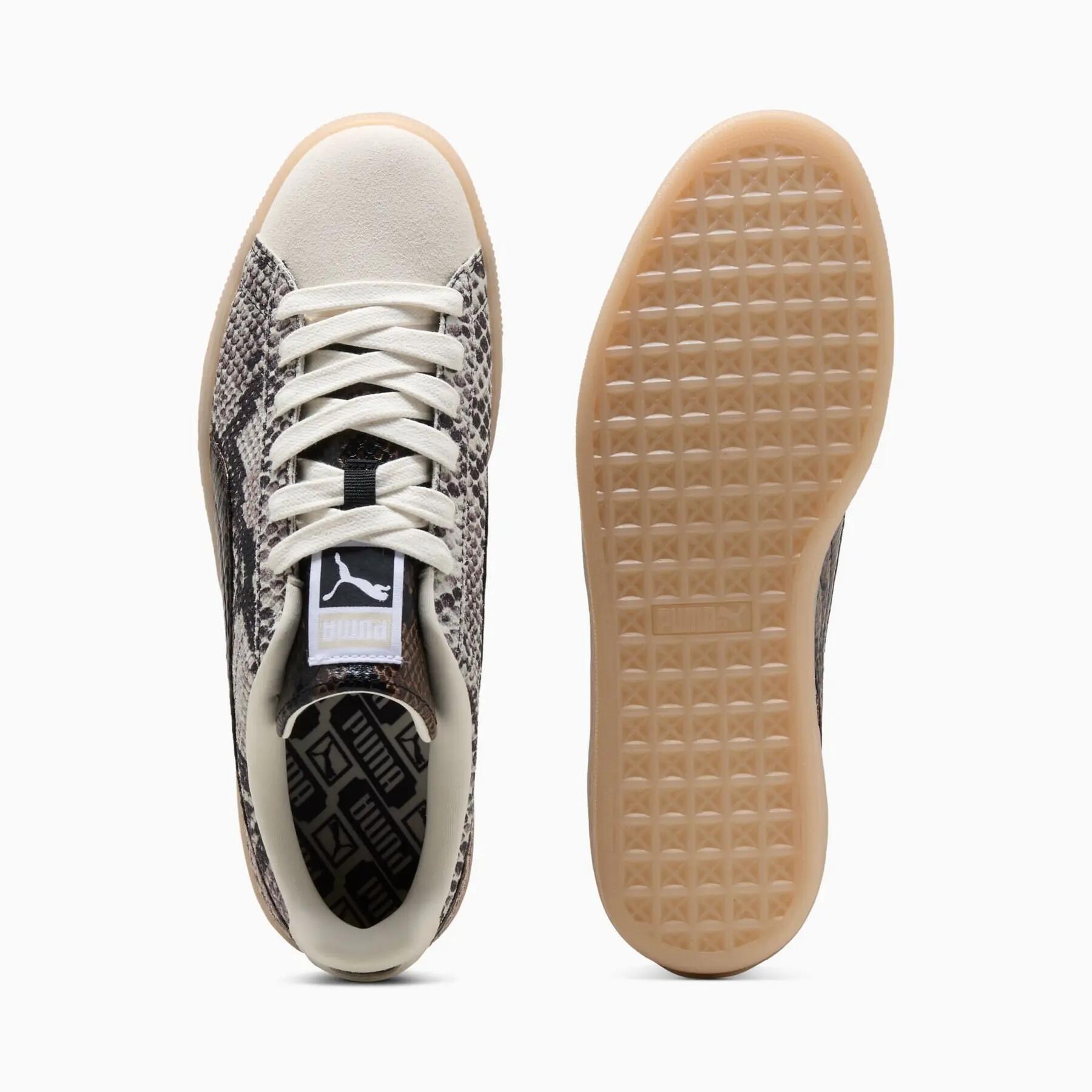 Tênis esportivo feminino Puma SUEDE SNAKE 3/7
