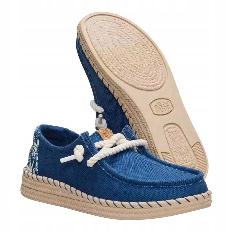 HEYDUDE Damskie Mokasyny Wendy Espadrille Hibiscus 3/6