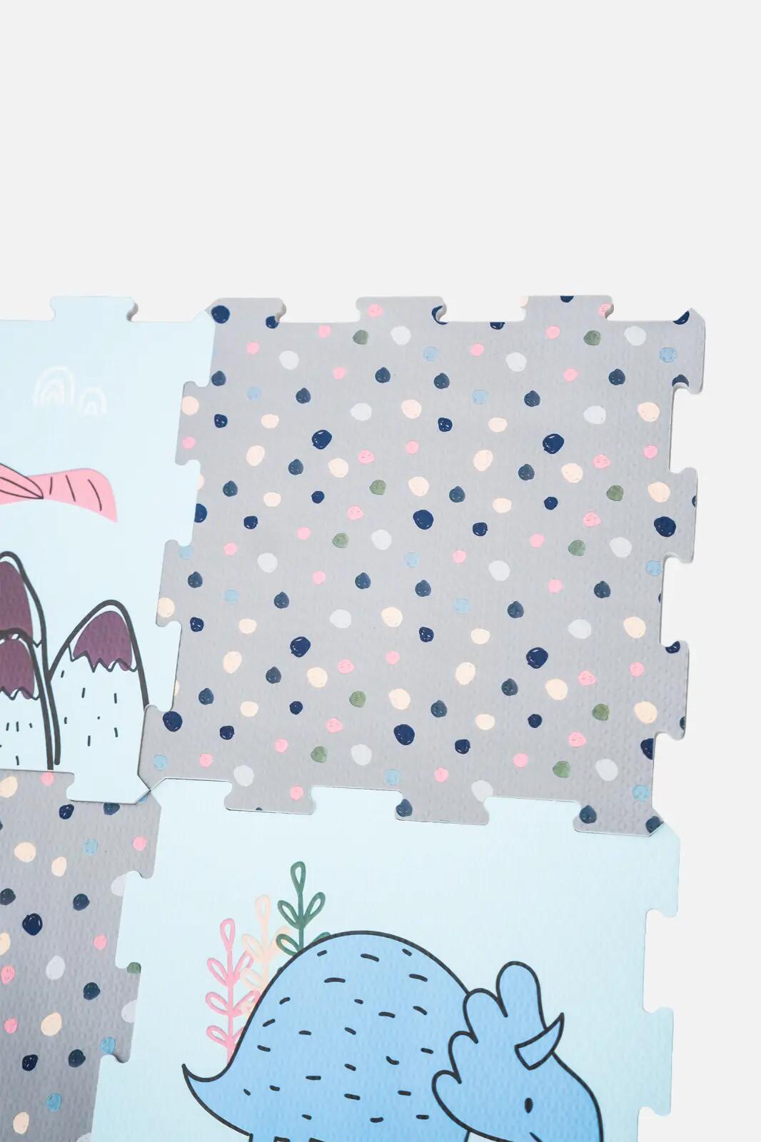 Saltea Tatami cu  Dinozaur pentru Copii 1 cm 7/9