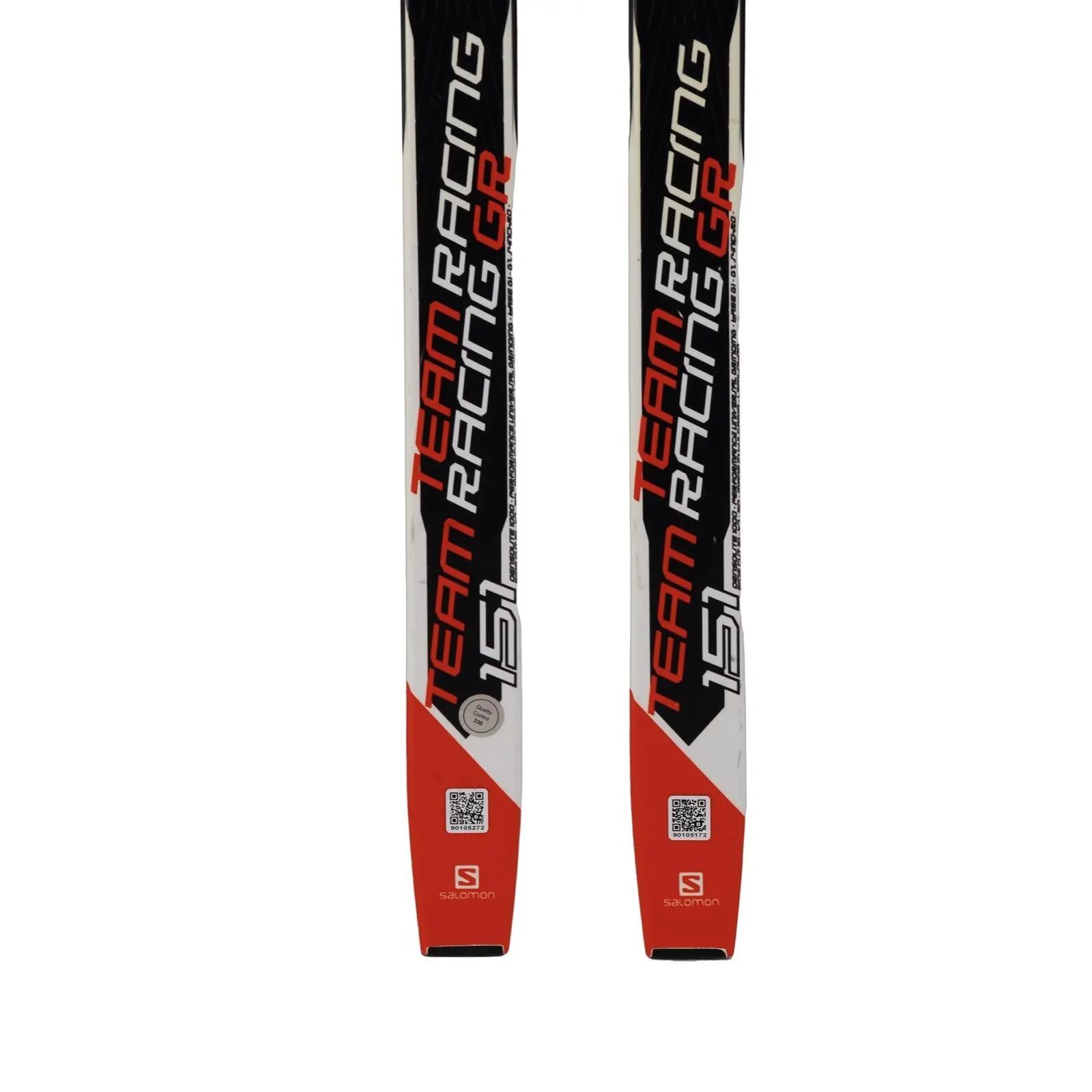 RECONDITIONNE - Ski De Fond Junior Salomon Team Racing Gr + Fixation 4/4