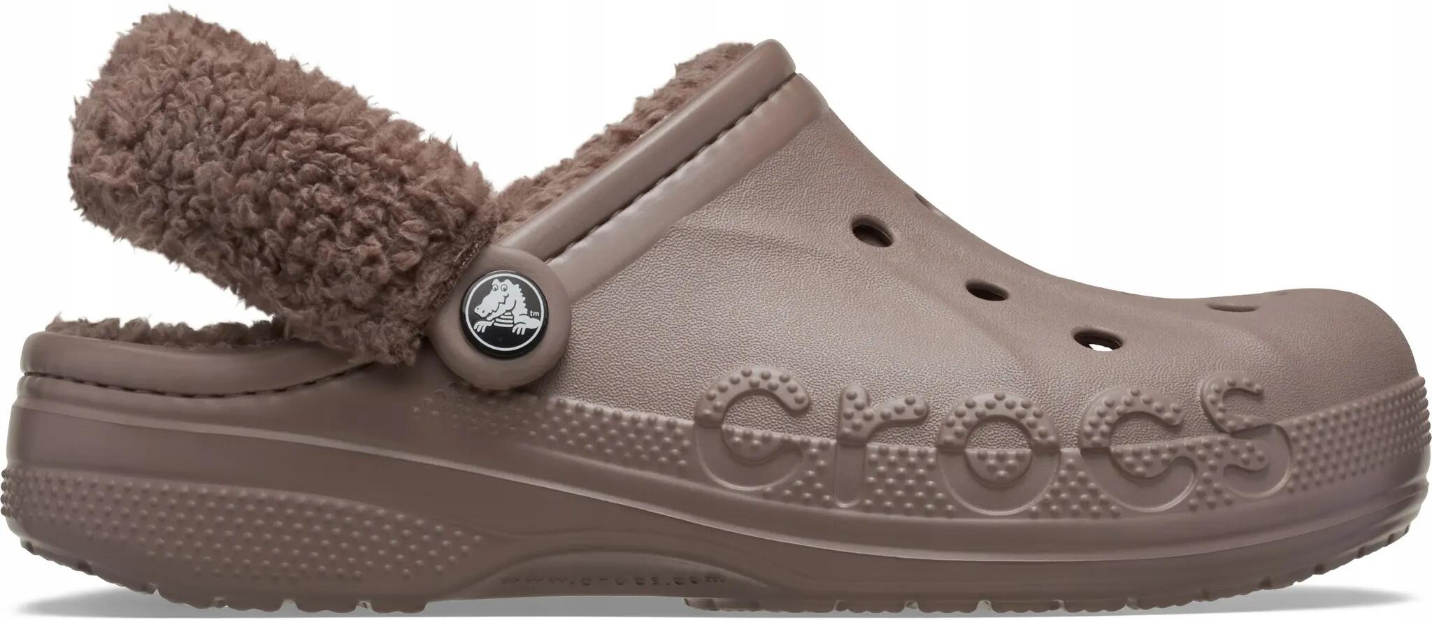 Crocs Férfi Klumpa Baya bélelt bolyhos pántos klumpa 2/8