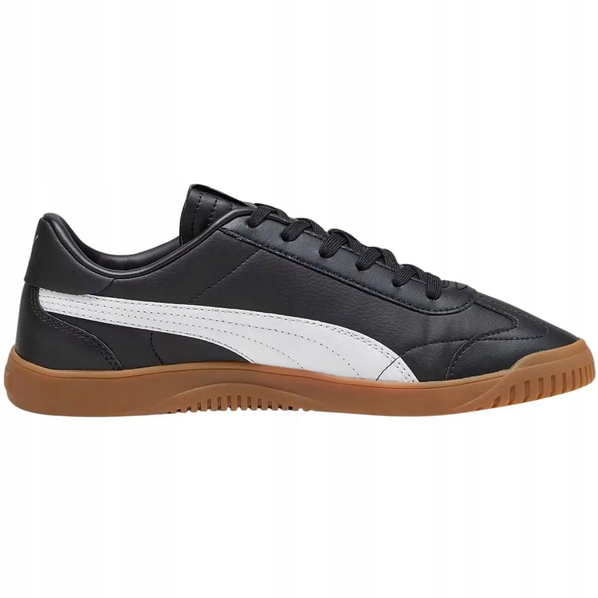 Mens Club 5v5 Retro Academia Suede Shoes (Black/White) 3/6