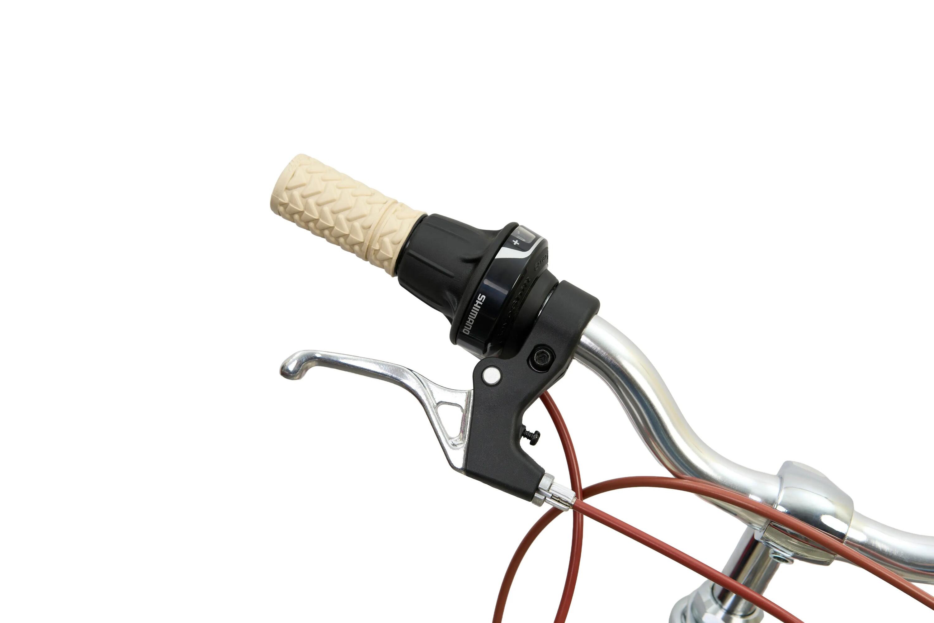 Rower Dziecięcy PRIMAVERA 20" Aluminiowa Rama 6 Biegów Shimano Koszyk Miętowy 5/7