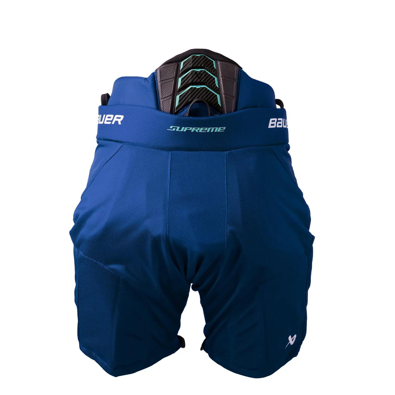 BAUER Supreme Fuse pantalon de hockey composite Youth bleu clair, bleu roi 2/2
