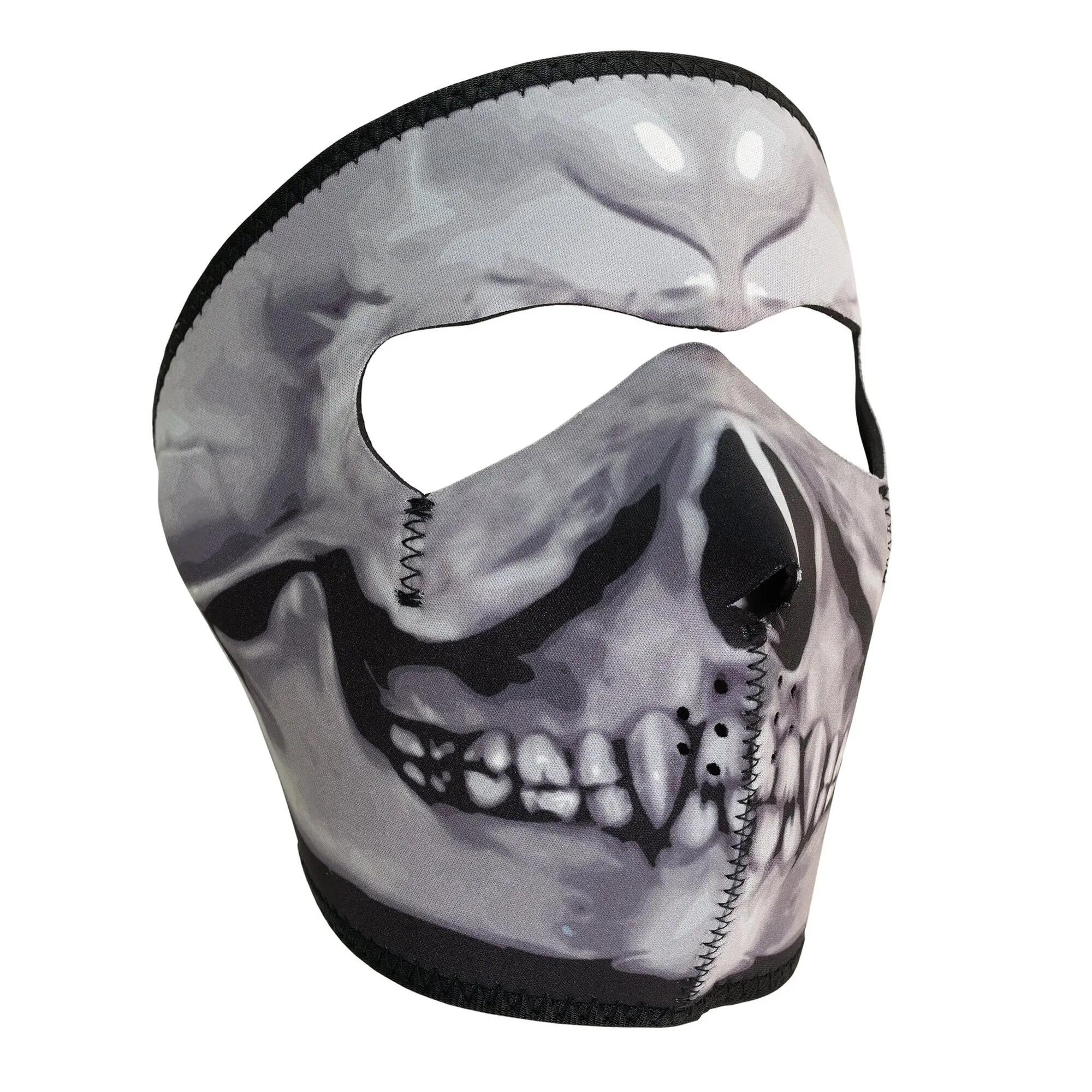 Skull Face Mask (Grey/Black) 2/2