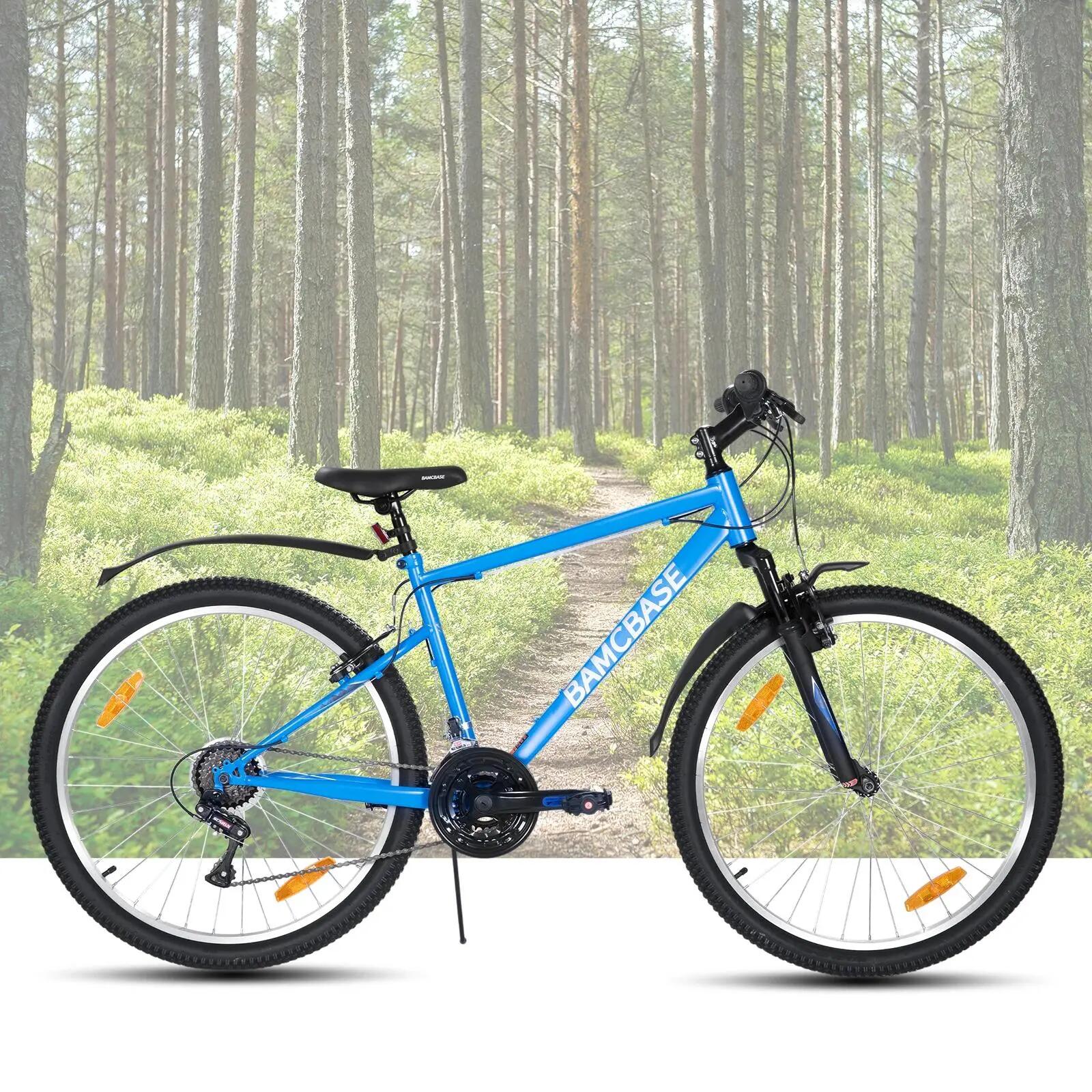 Dames Heren Mountainbike 26/27,5/29 inch 18V V-Brakes Verende Vork 6/6