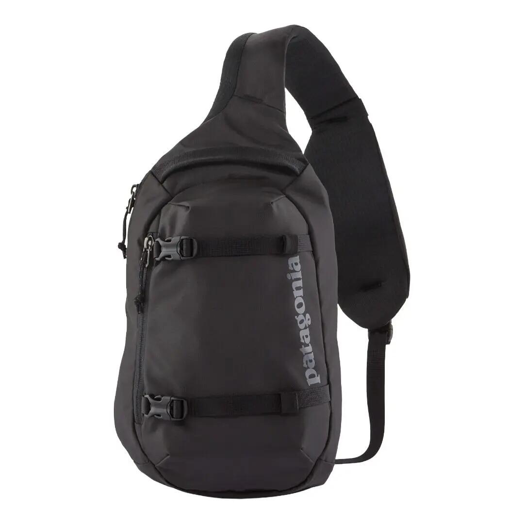 Bolsa Cruzada Negra Patagonia Atom Sling Bag 8L Black Cómoda y Espaciosa 2/4