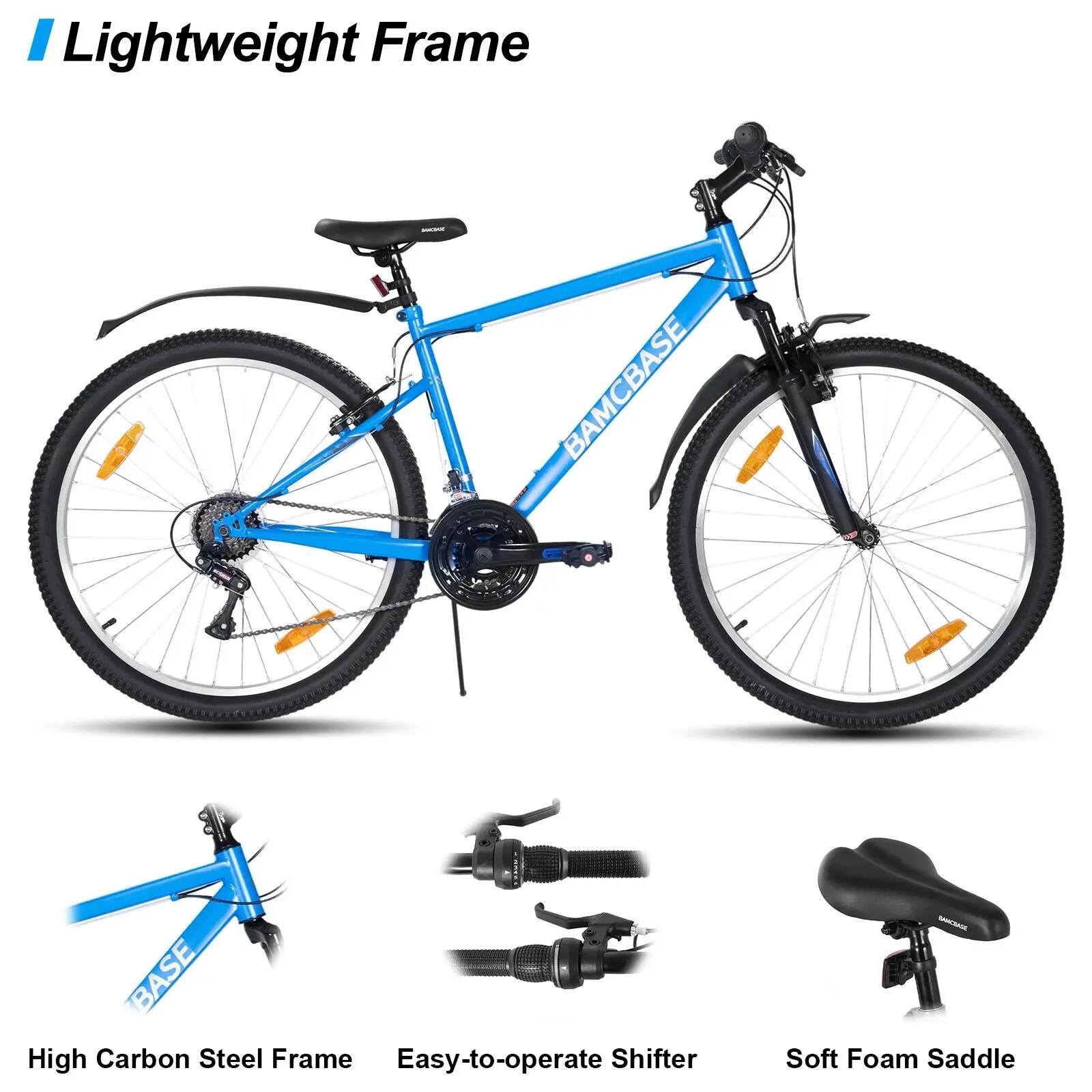 Dames Heren Mountainbike 26/27,5/29 inch 18V V-Brakes Verende Vork 2/6