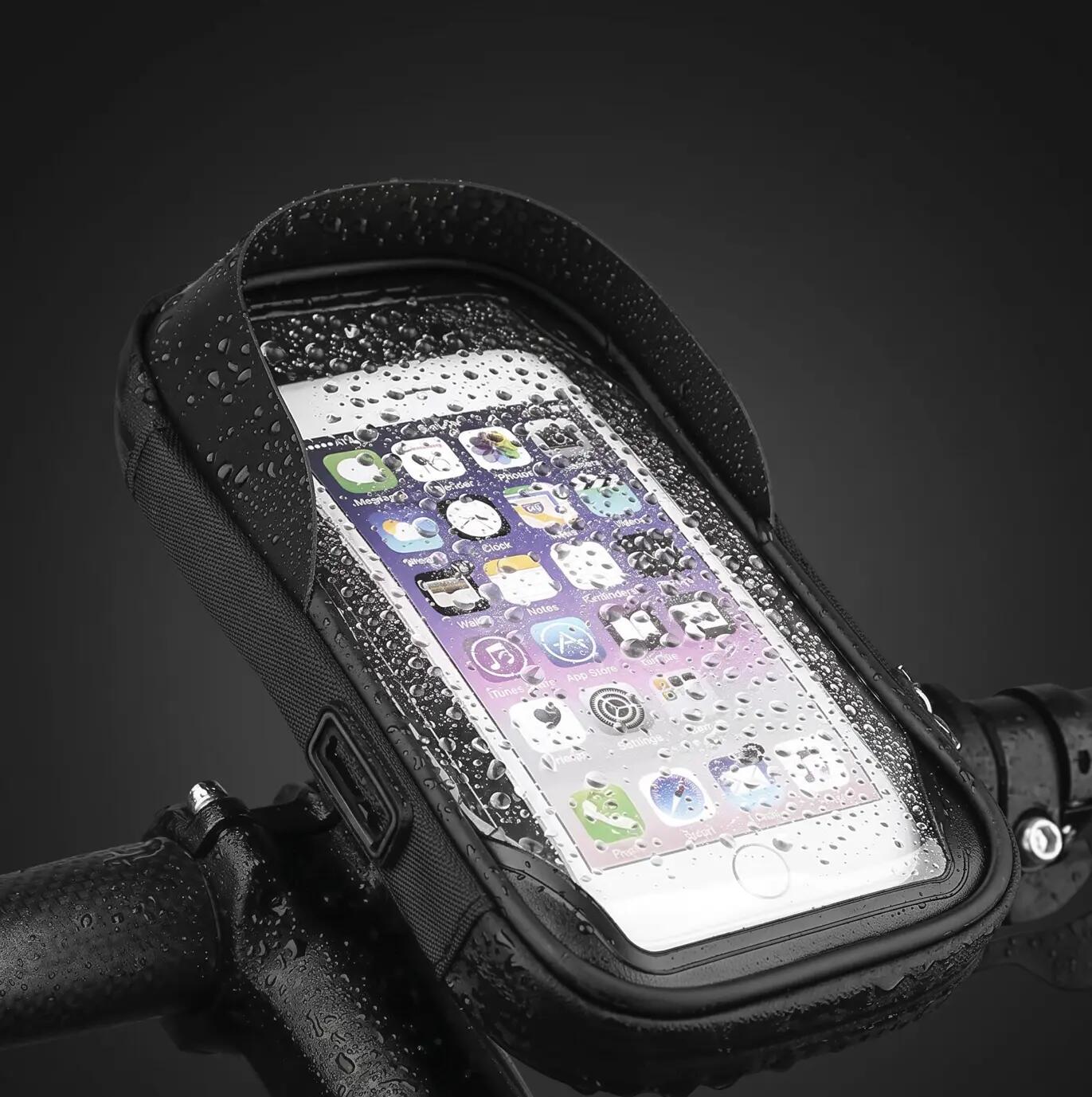 Support pour téléphone Sac de guidon étanche 0,2 litre 4/8