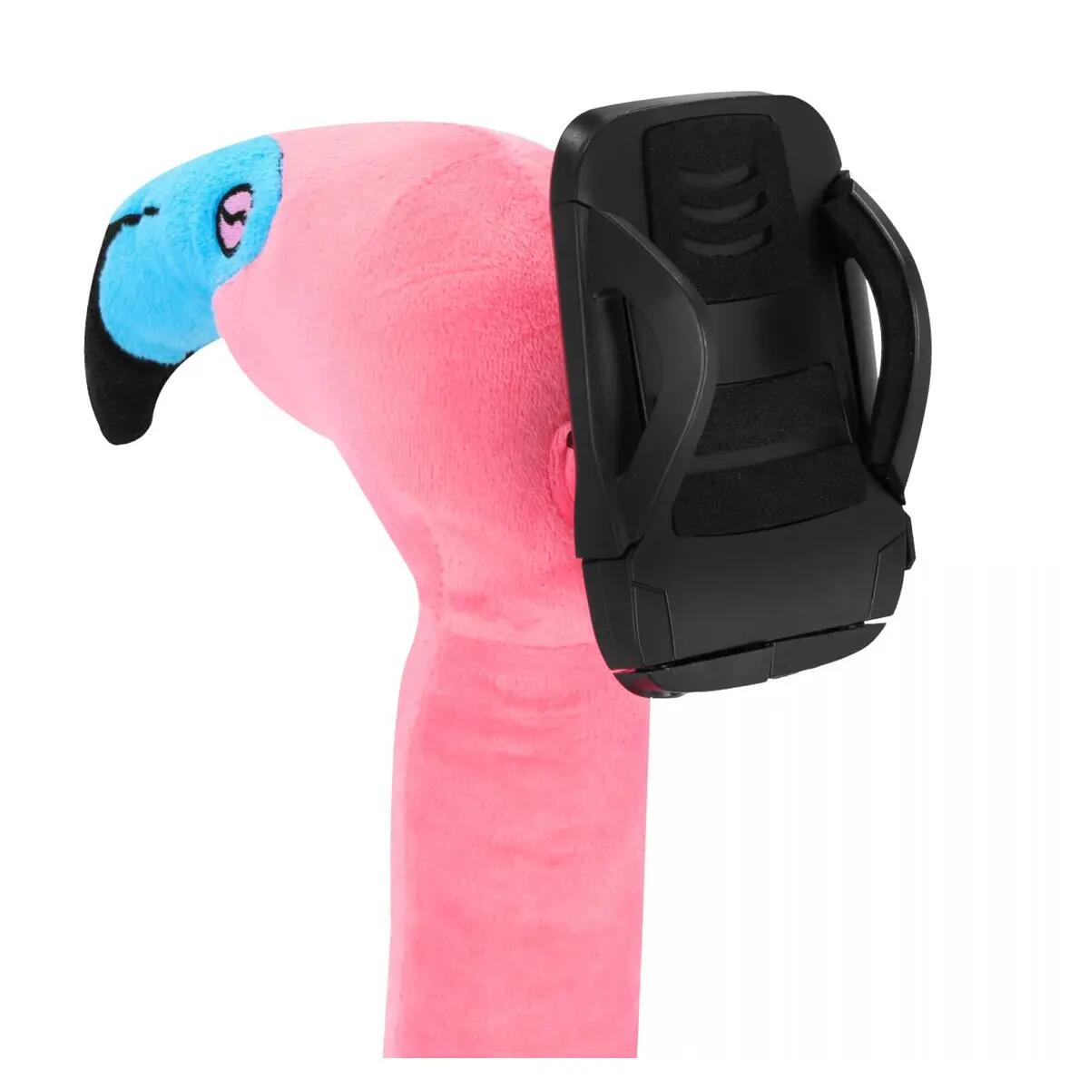 Fenicottero Poggiatesta Con Supporto Per Telefono Spokey Rosa 2/4