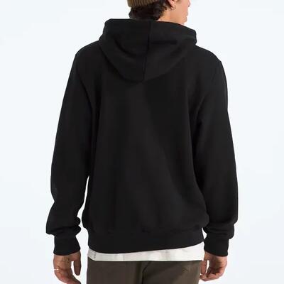 Hoodie - casual - heren - evolution simple dome - zwart