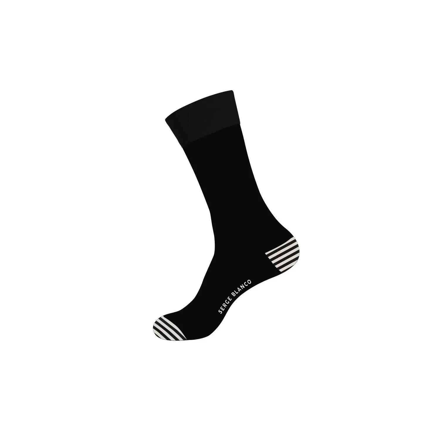 Lot de 6 paires de chaussettes de ville homme unies modèle D 4/5