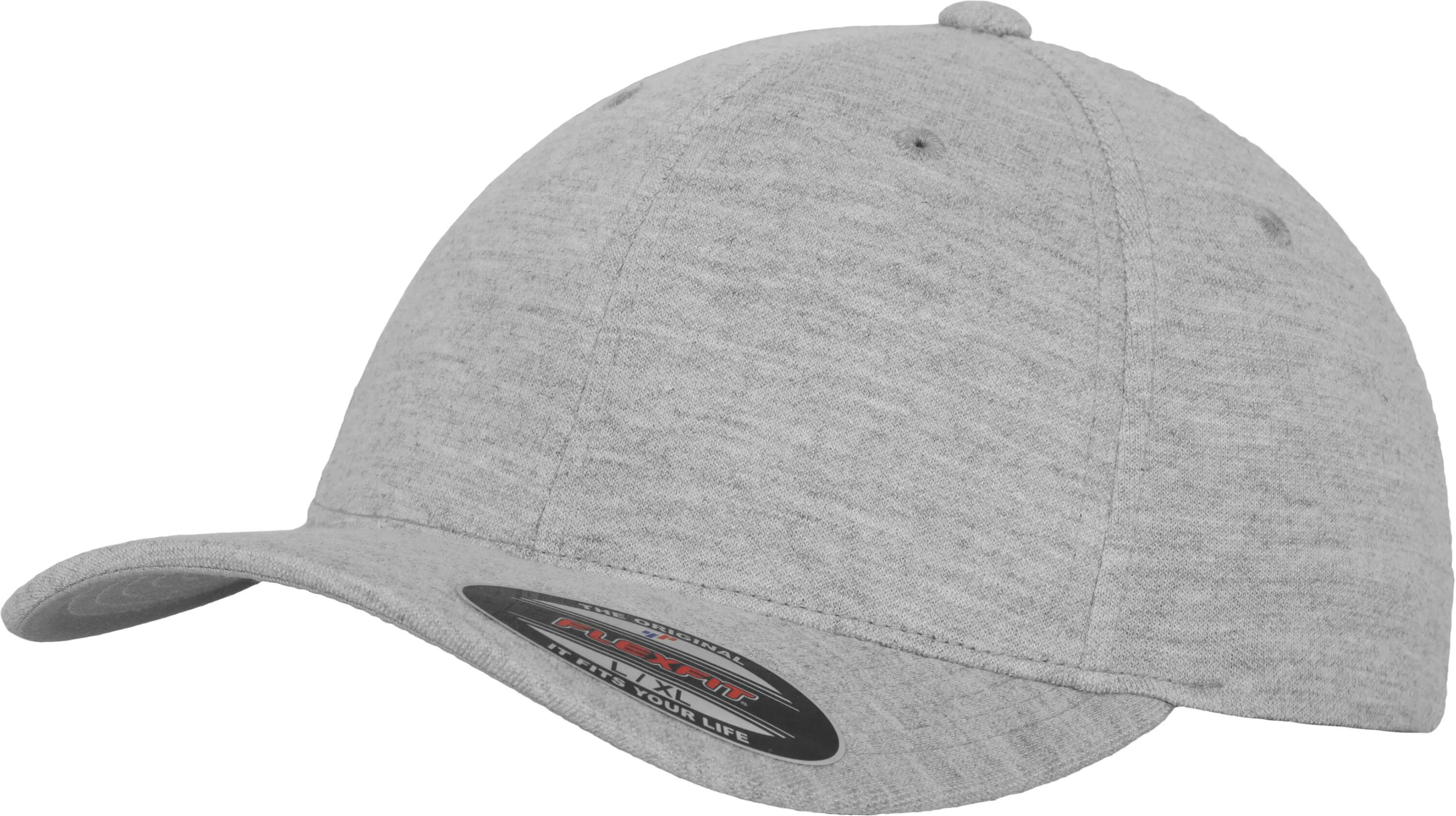 Casquette 6 panneaux en Jersey - HEATHER - S/M 2/3