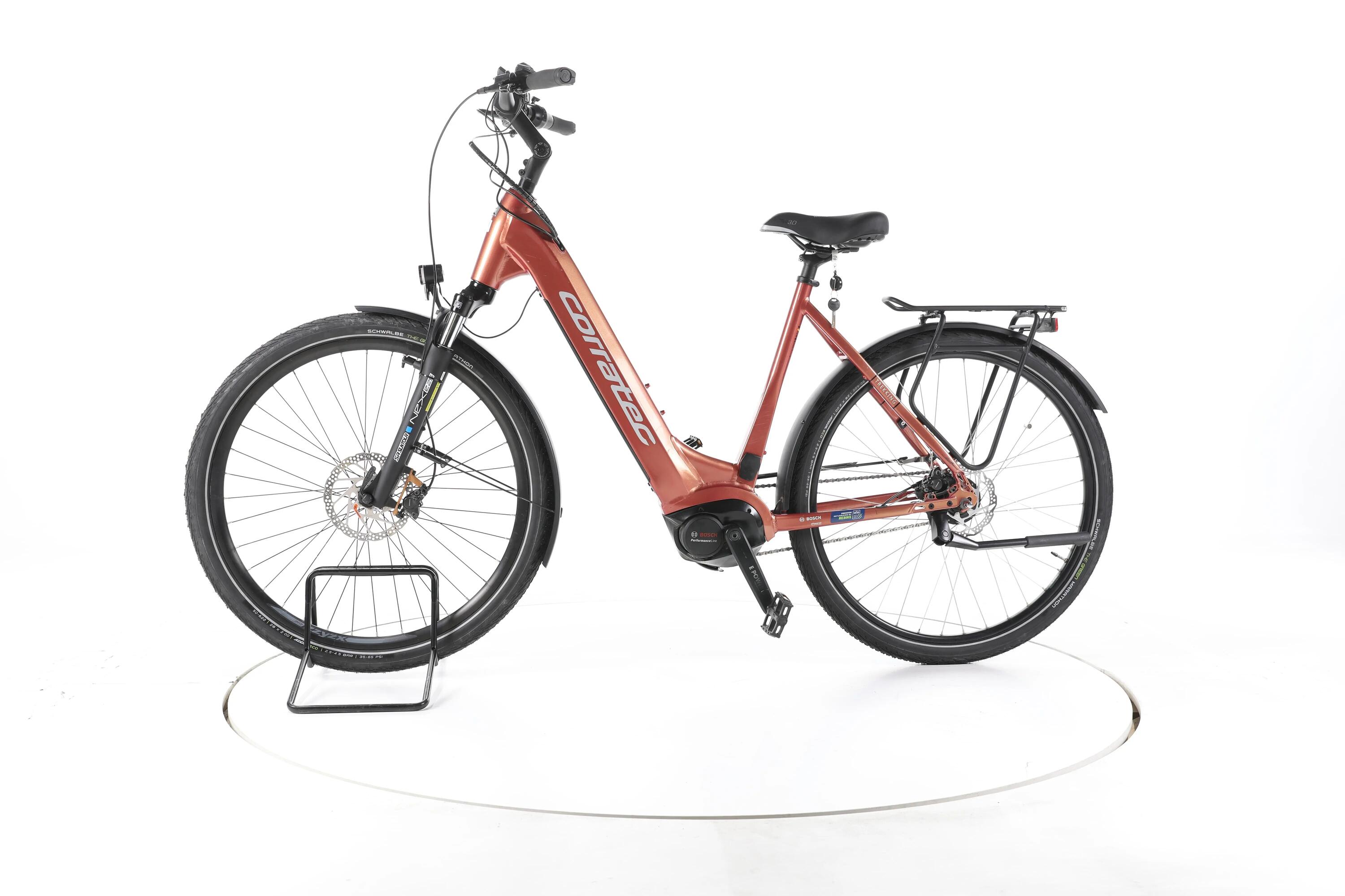 Segunda vida - Corratec E-Power MTC 100 City E-Bike Cuadro bajo - Buen estado 6/7
