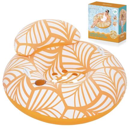 Fauteuil de piscine gonflable Bestway Deluxe Orange