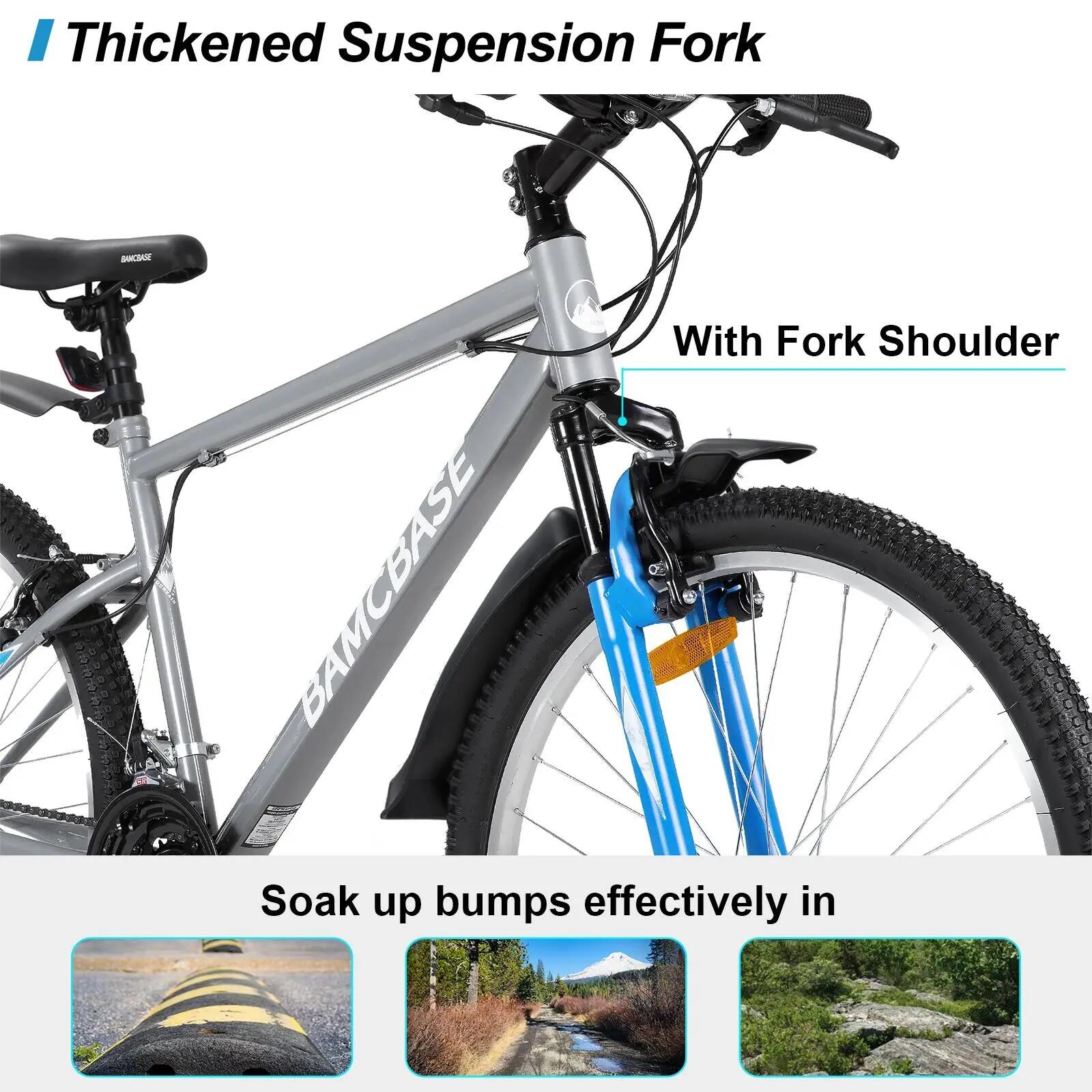 Unisex Mountainbike 26/27.5/29 Zoll V-Brake 18 Gänge 4/6