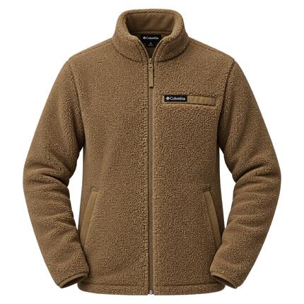 Kurtka Columbia Rugged Ridge High Pile Marron