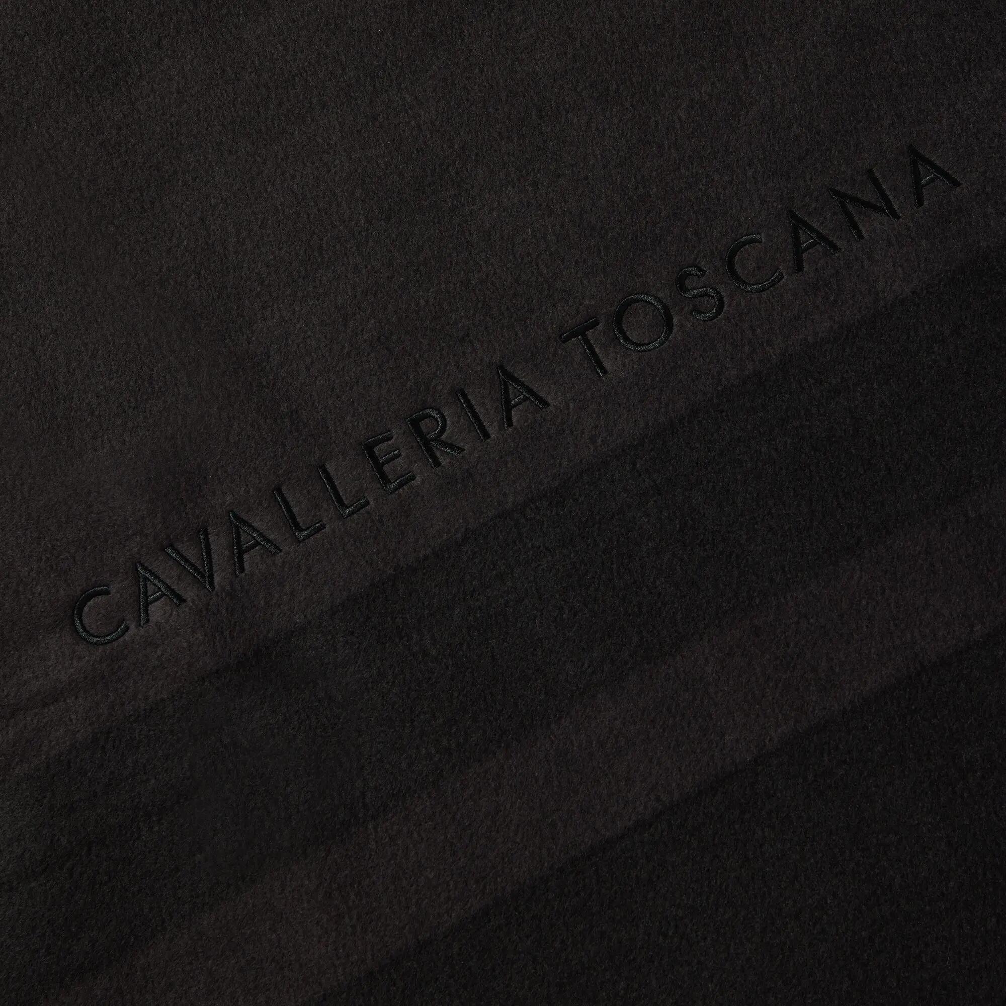 Cavalleria Toscana Ct Fleece W/stripes Rug Fleecedeken Espresso - 3/3