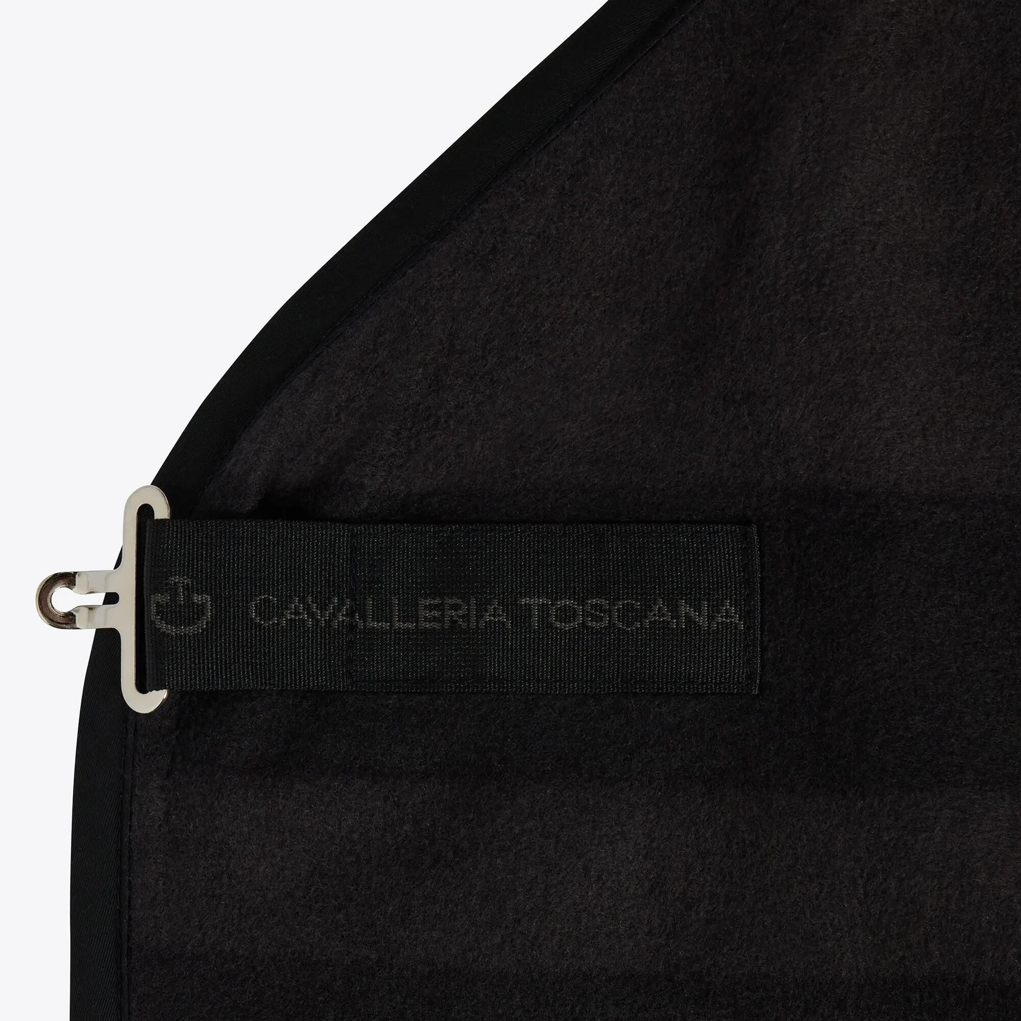 Cavalleria Toscana Ct Fleece W/stripes Rug Fleecedeken Espresso - 2/3