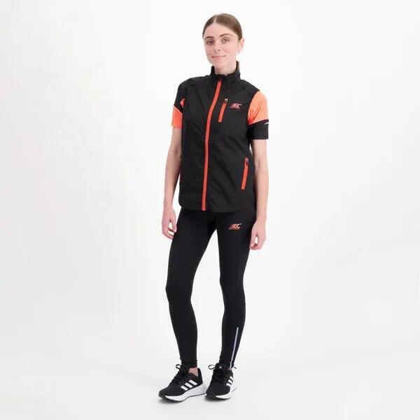 Coupe-vent sans manches AIR HORIZON Femme noir 100% polyester 3/7