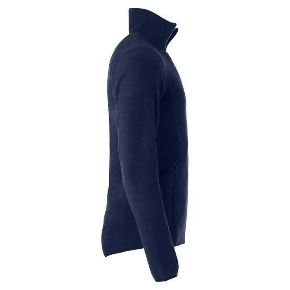"Basic" Jacke für , Dickes Fleece Herren Dunkel-Marineblau 4/4