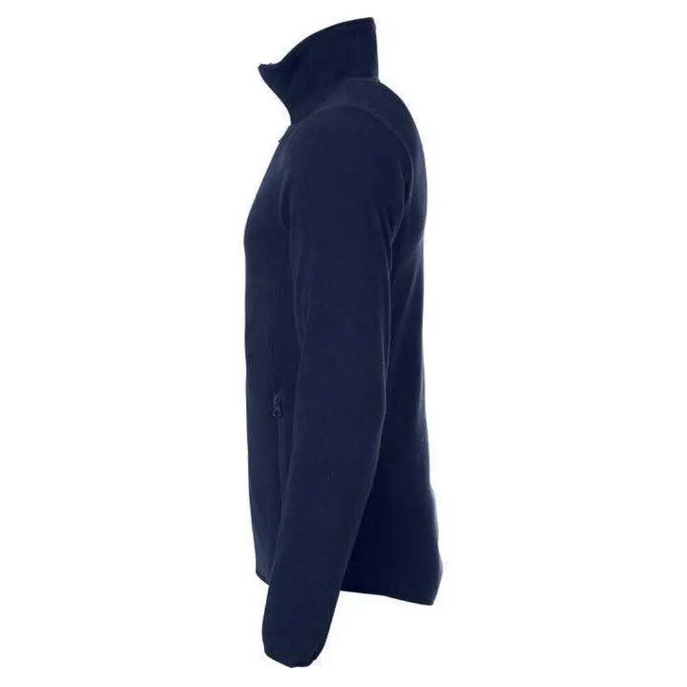 "Basic" Jacke für , Dickes Fleece Herren Dunkel-Marineblau 3/4