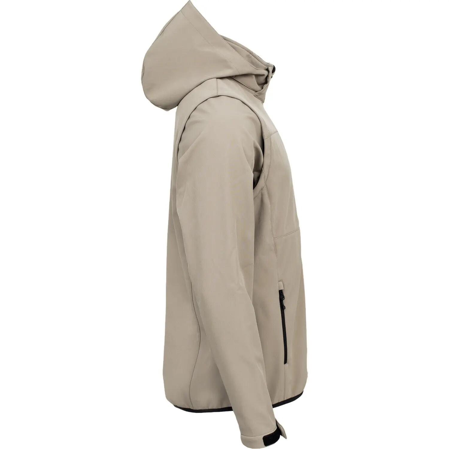 Veste Softshell Manches Amovibles CLASSIC Adulte (Beige) 4/4