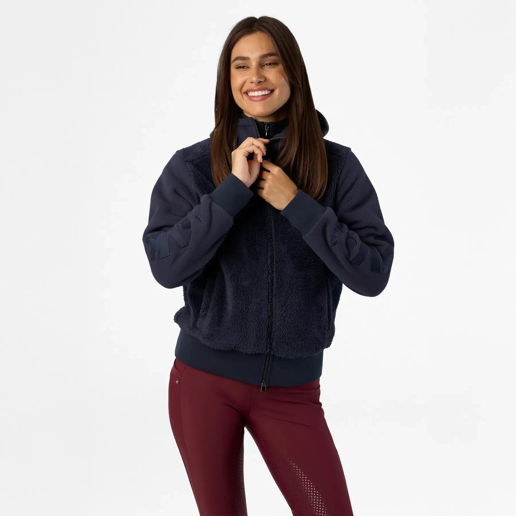 Fleece mit Kapuze Damen HV Polo HVPRoyce 3/5