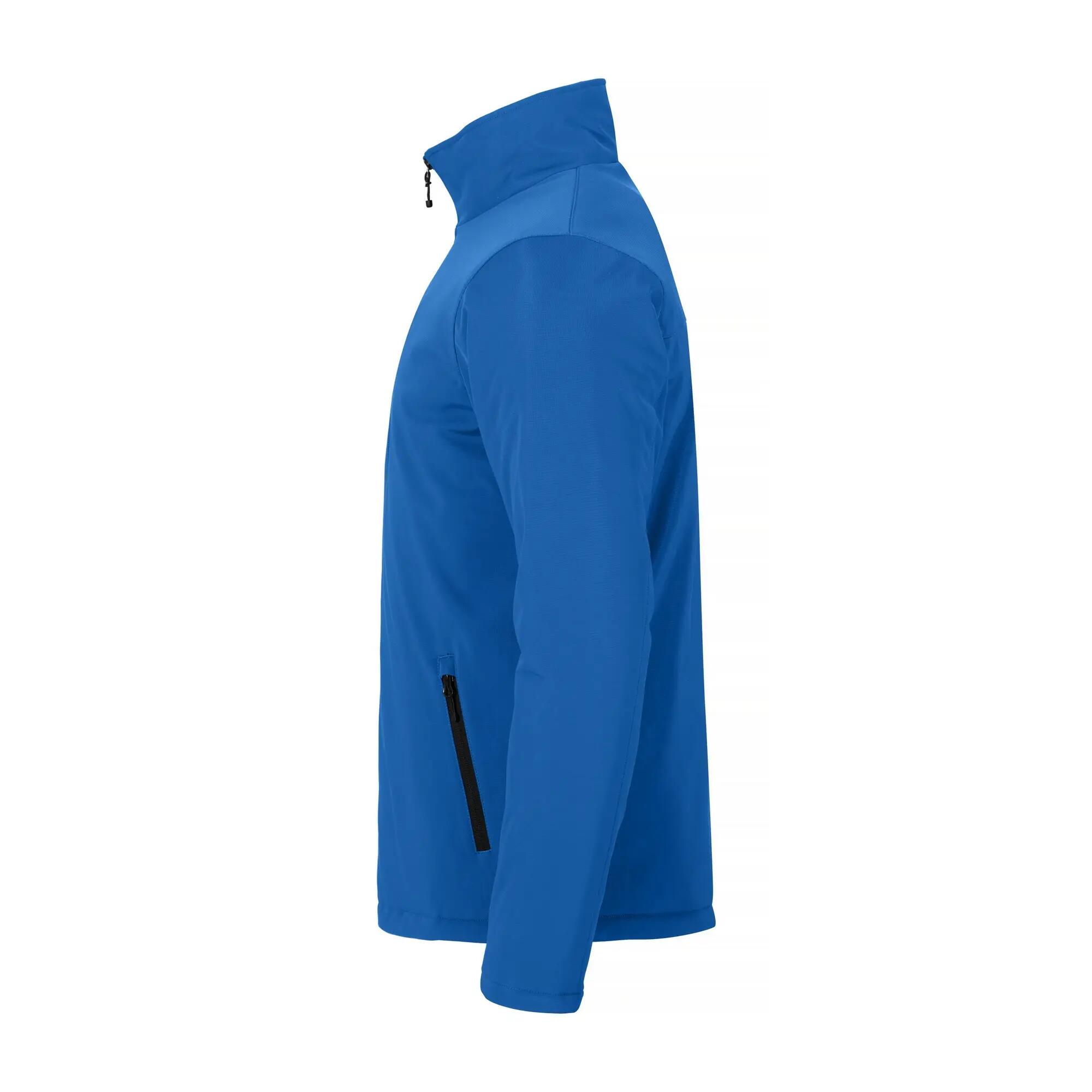 Giacca Soft Shell Imbottita Uomo Clique Blu Reale 4/4