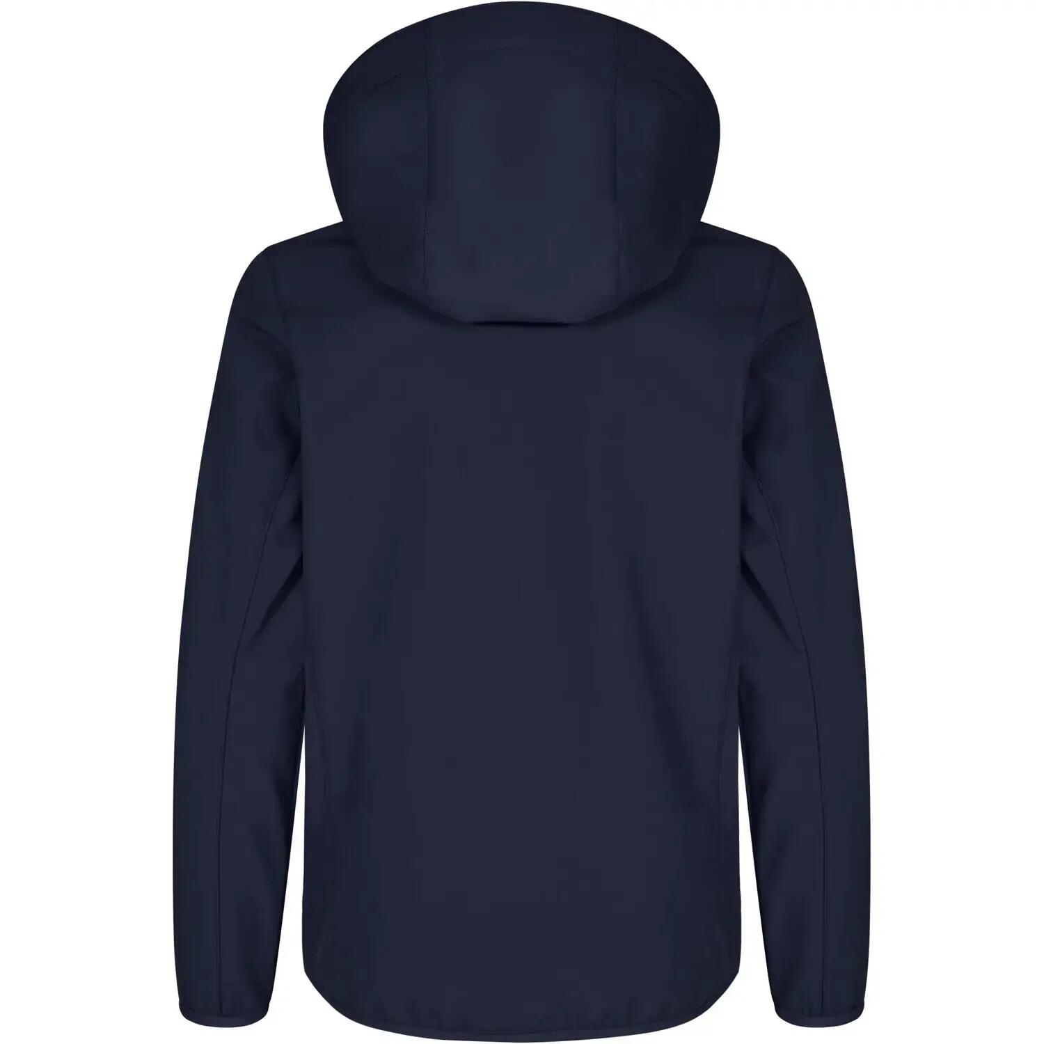 Childrens/Kids Classic Soft Shell Jacket (Dark Navy) 2/4