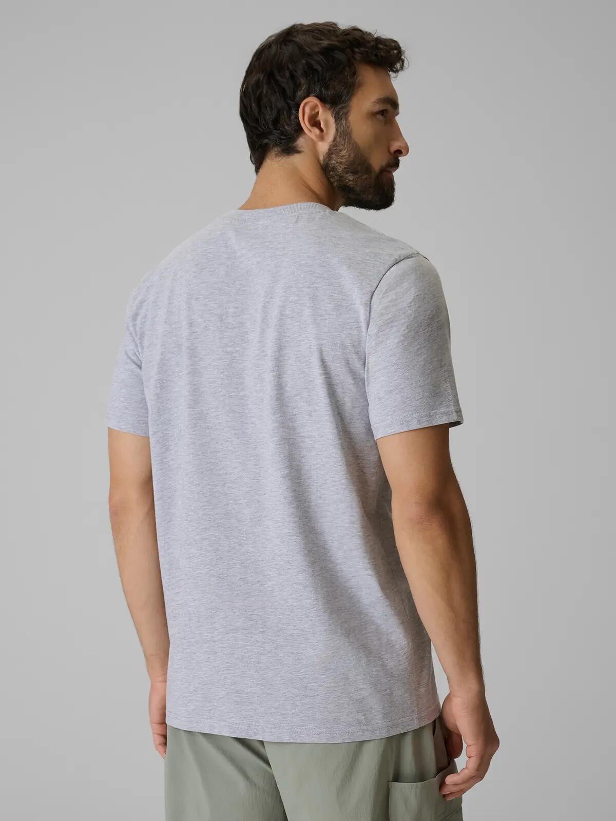4F T-shirt regular z nadrukiem męski 6/6