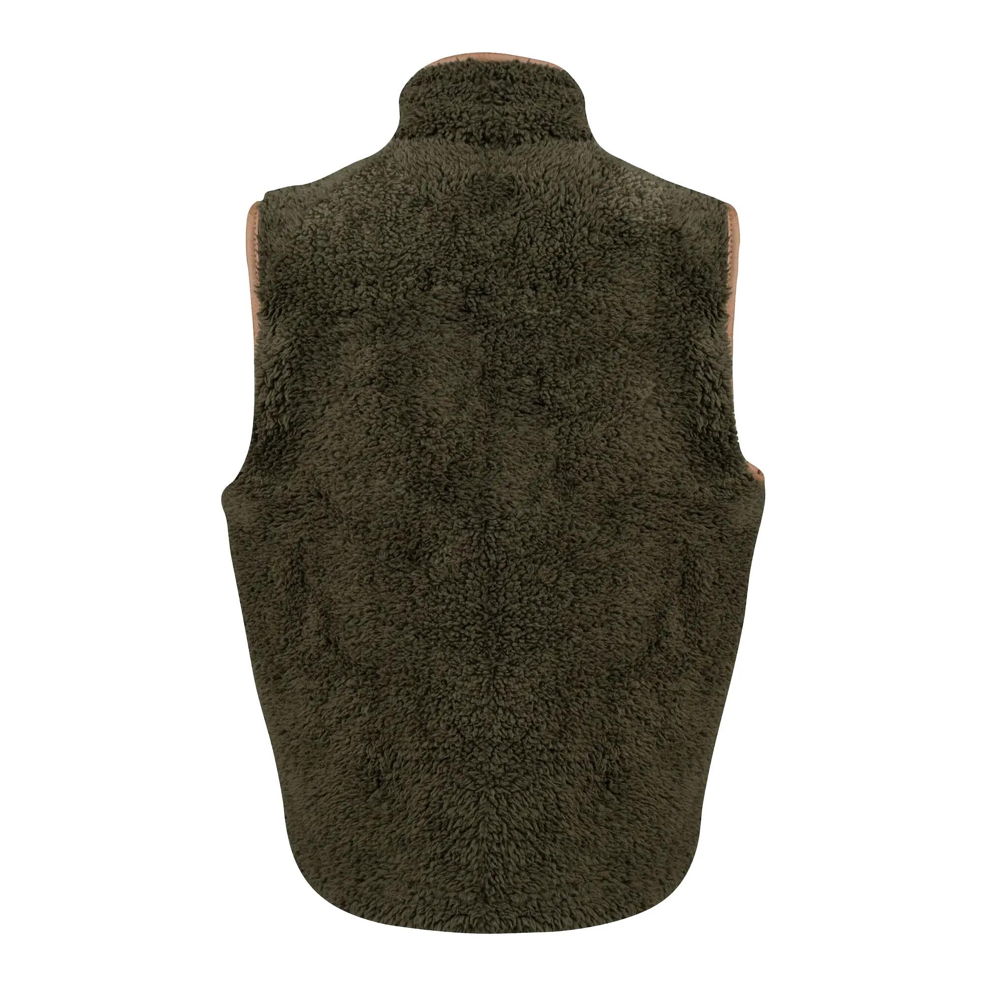 Veste Sans Manches Enfant (Olive Foncé) 2/4