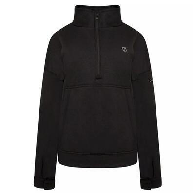 Dames laura whitmore recoup ii half zip sweatshirt (zwart)