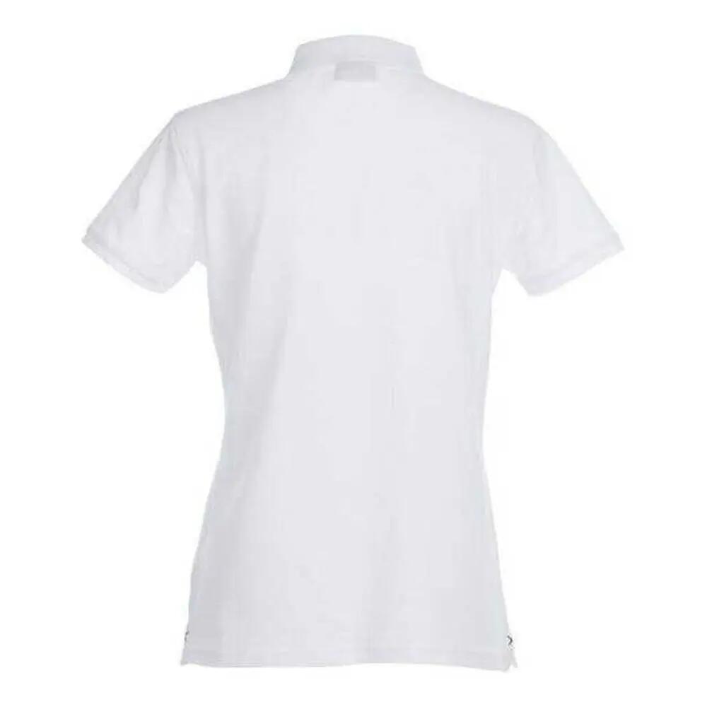 "Premium" Poloshirt für , Stretch Damen Weiß 2/4