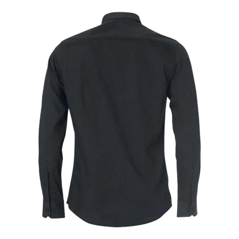 Mens Clark Regular Shirt (Black) 2/4